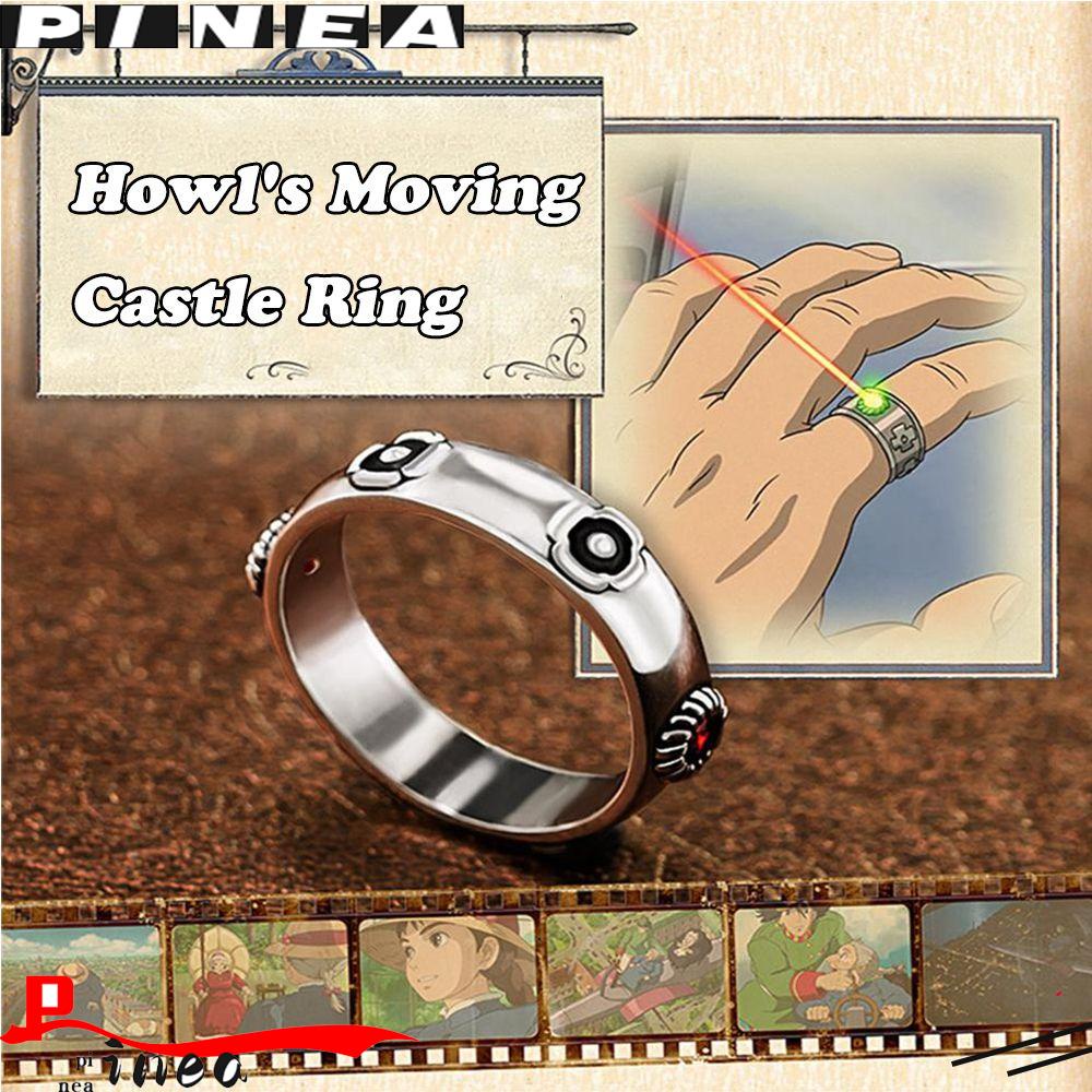 Nanas Howl's Moving Castle Cincin Fashion Hayao Miyazaki Cosplay Sliver Jewelry