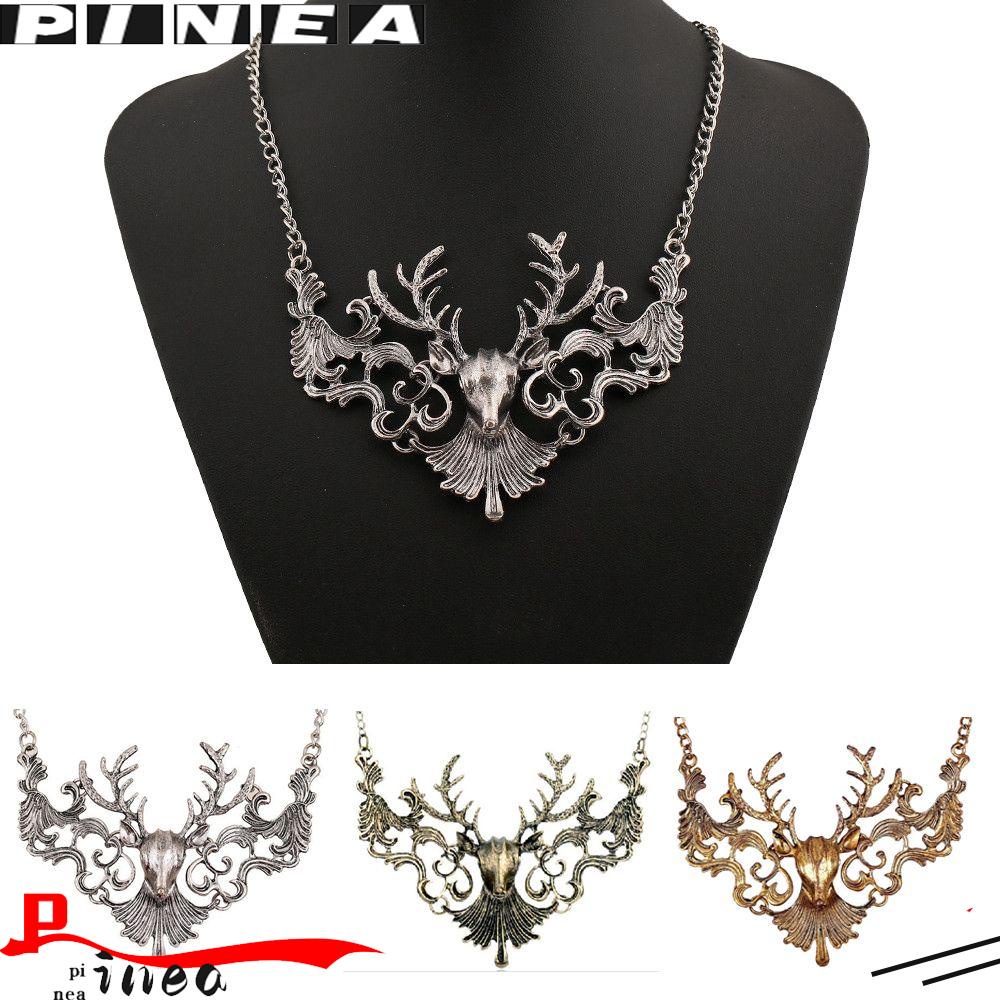 Nanas Elk Dasi Kupu-Kupu Hadiah Baru High-end Fashion Wanita Kalung