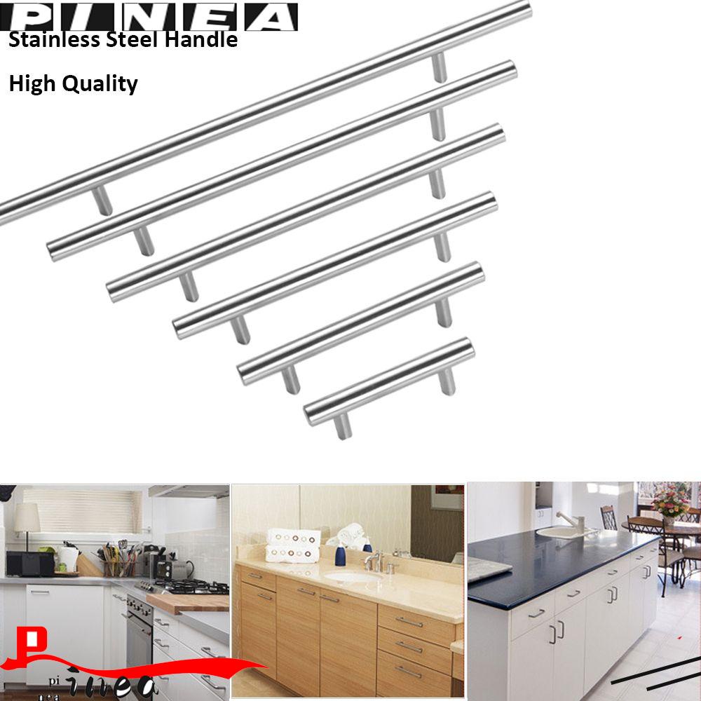 Nanas 1pc T-Bar Handle Lemari Komponen Furniture Rumah Gagang Lemari Hardware Tarikan Lemari