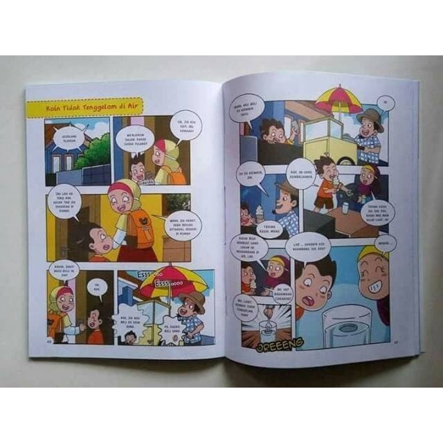 Komik Masya Allah Asyiknya Sains