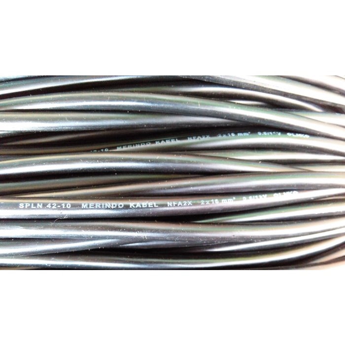 [PER METER] Kabel Twisted 2x16mm SR TIC PLN isi 2 LMK MERINDO NFA2X Cable 16mm