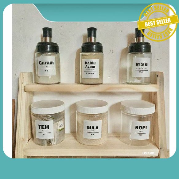 Rak make up/ rak susun kayu/ rak bumbu susun/ rak minimalis/ rak serbaguna/ rak kayu halus