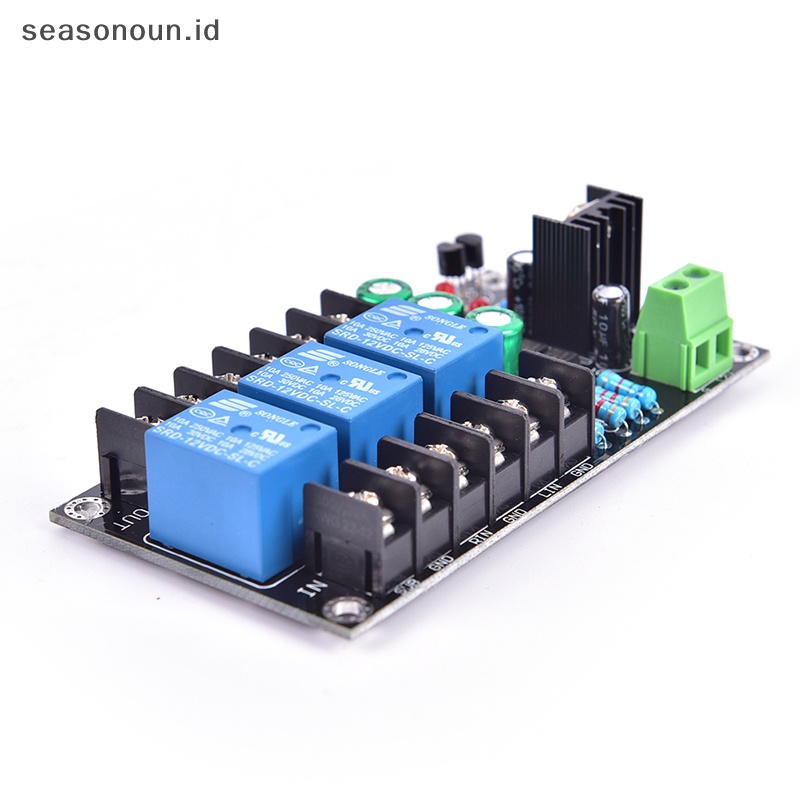 Seasonoun 300W Digital Amplifier Speaker Protection Board Modul Speaker Relay 2.1 Channel.