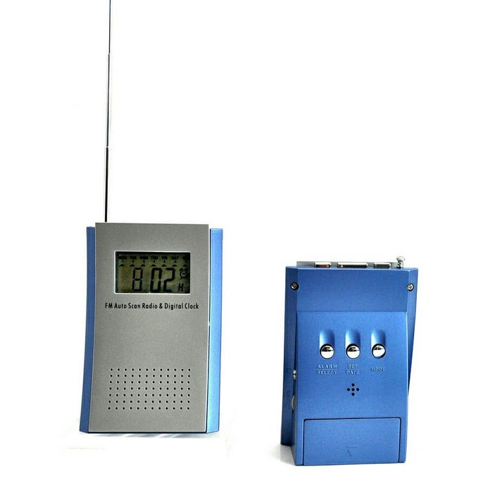 Radio FM Auto Scan Jam Digital