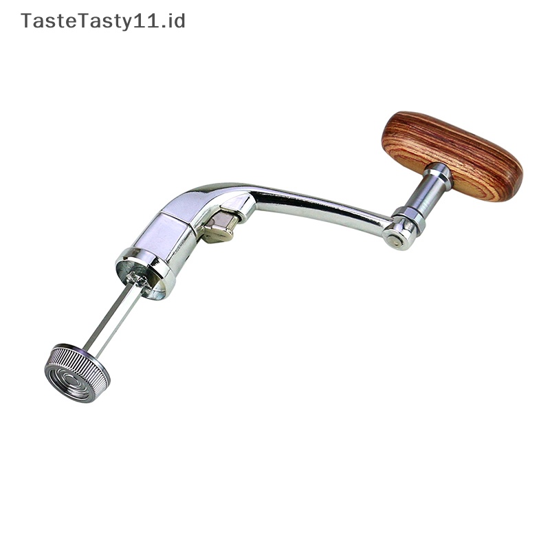 Tastetasty Stabil Saklar Tahan Lama Kiri Kanan Aksesoris Lipat Rocker Handle Gulungan Pancing Metal Shaker Fishing Reel Rocker.