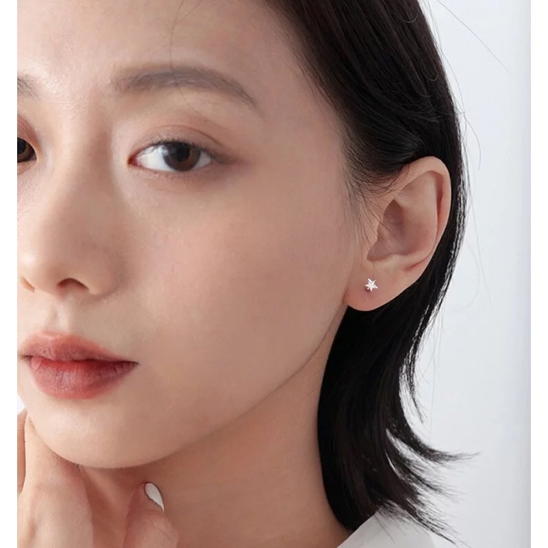 Anting Spiral Bintang Hati Bunga Fashion Korea Untuk Wanita