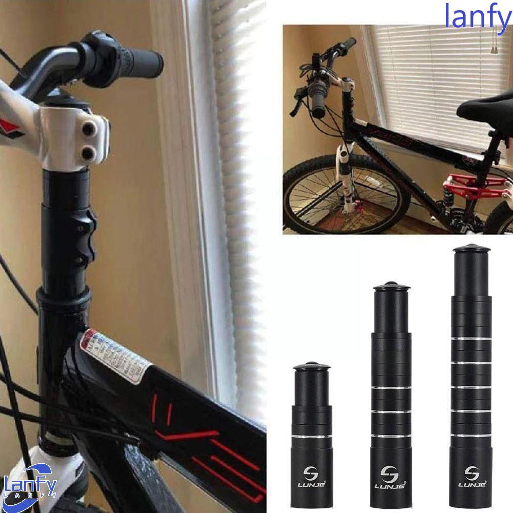 Lanfy Sepeda Garpu Batang Naik Sepeda Gunung Kualitas Tinggi Garpu Batang Extender Fork Stem Riser Sepeda Bagian Paduan Aluminium Naik Sepeda Adaptor