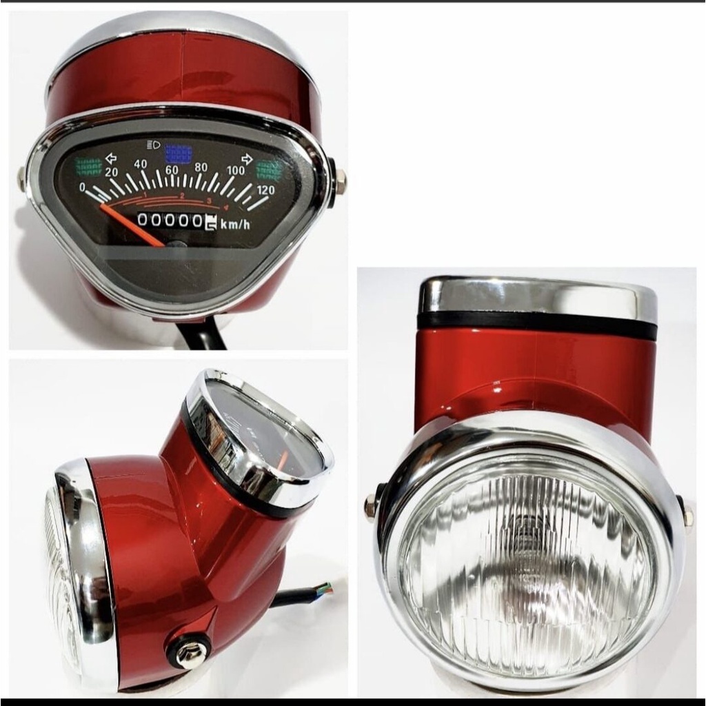 lampu depan astra s90z import set speedometer - headlamp astra s90z