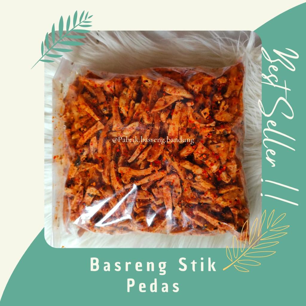 

Basreng stik Bumbu Basah Daun jeruk/Basreng pedas 500gram