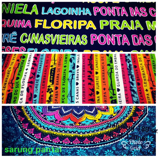 AB45 Sarung pantai / kain pantai / khas jogja /khas bali