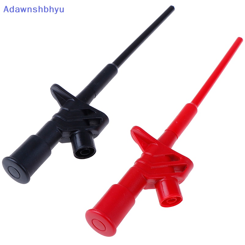 Adhyu Profesional Insulated Quick Test Hook Clip Tegangan Tinggi Fleksibel Tesg Probe ID