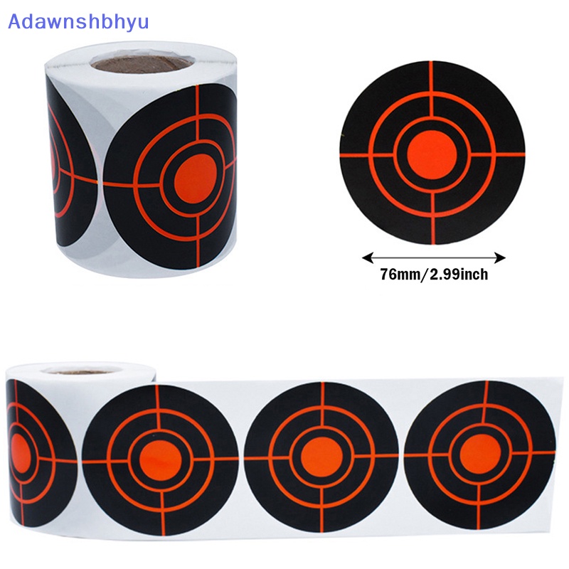 Adhyu 100 /250pcs Shoog Target Tembak Target Stiker Splatter Untuk Latihan Shoog ID