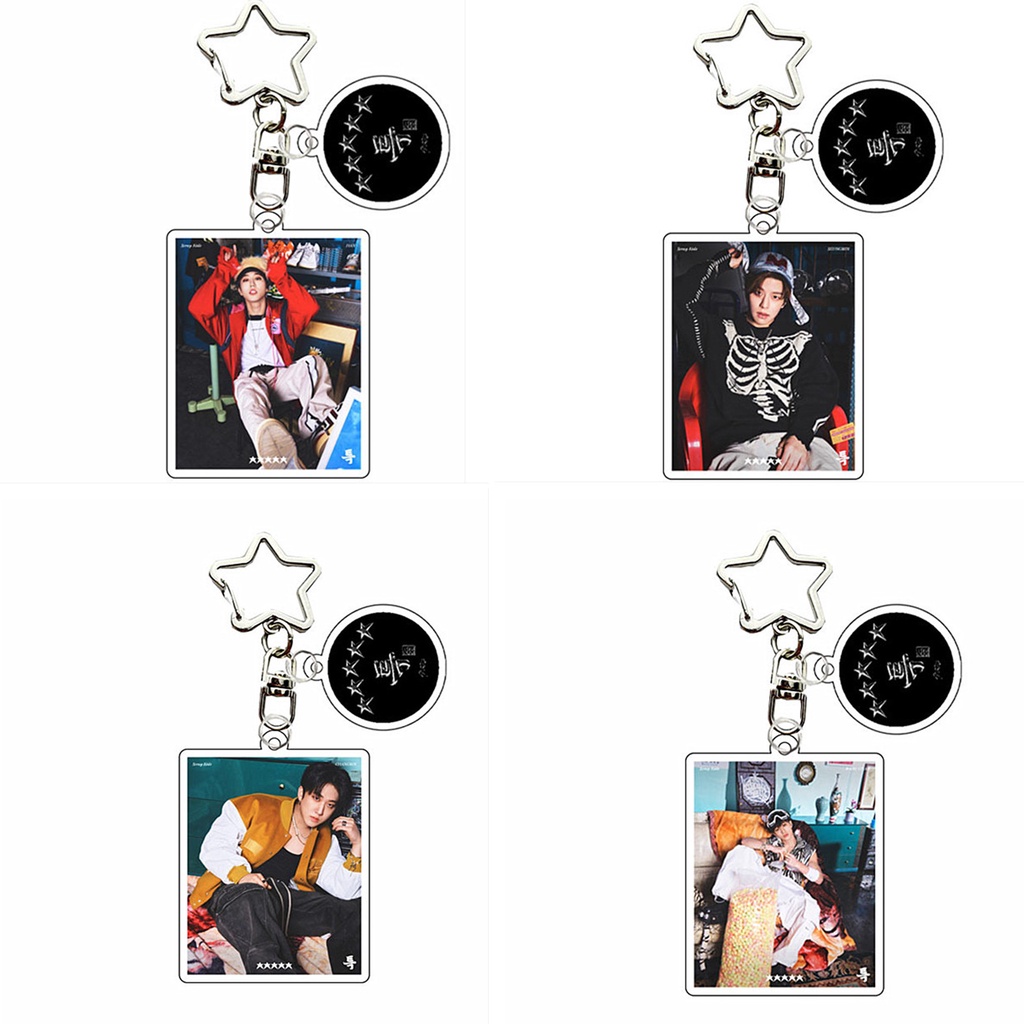 1pc Gantungan Kunci STRAY KIDS Straykids Five-STAR Key Ring Hanging Up