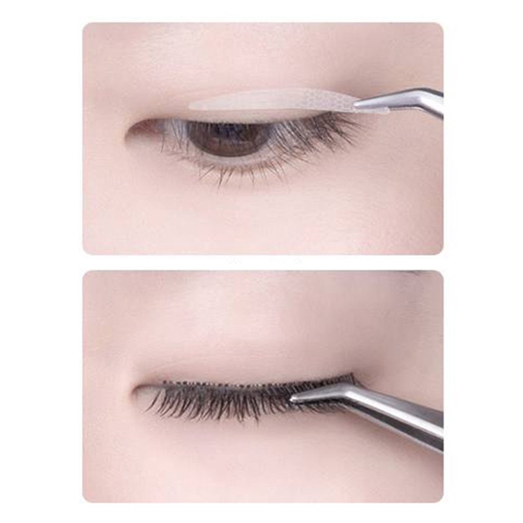 Pinset Bulu Mata Stainless Presisi Tinggi Stabil Pinset Elastisitas Tinggi Alat Okulasi Bulu Mata Nyaman Tahan Lama Alat Bulu Mata
