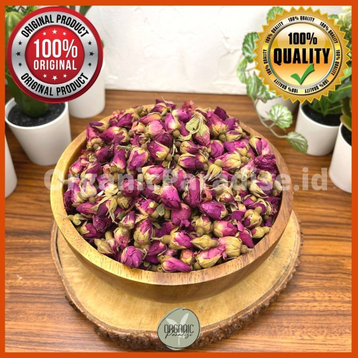 

Teh Bunga Mawar Rose / Rose Buds Tea Premium 250 gram