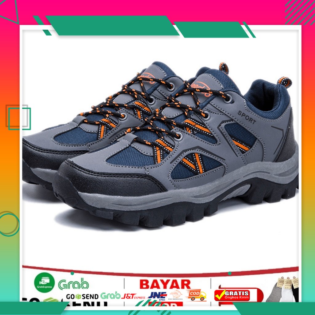 SEPATU MURAH ORI / Leedoo Sepatu Hiking Pria Casual  MH208