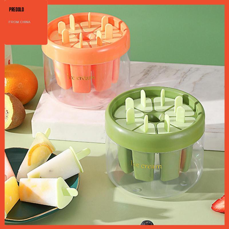 [Predolo] Popsicle Maker Reusable Easy Release Alat Pembuat Es Lilin Untuk Kue Rumah