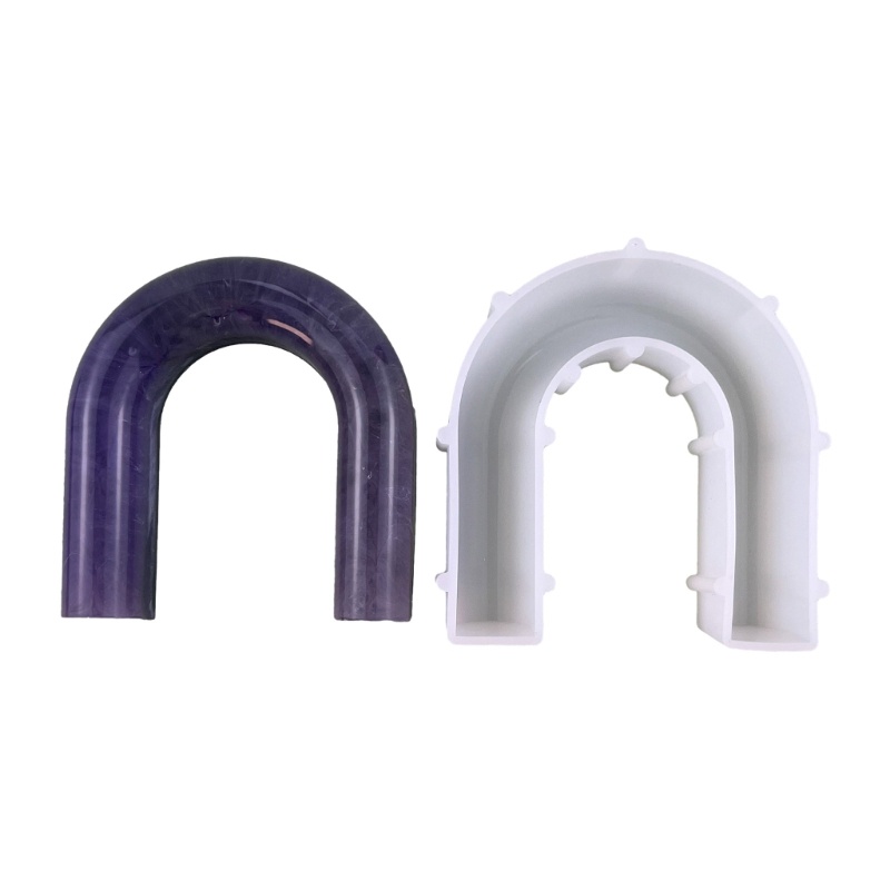 Siy Arch Shaped Silicone Molds DIY Dekorasi Rumah Epoxy Resin Molds Cetakan Ornamen Meja