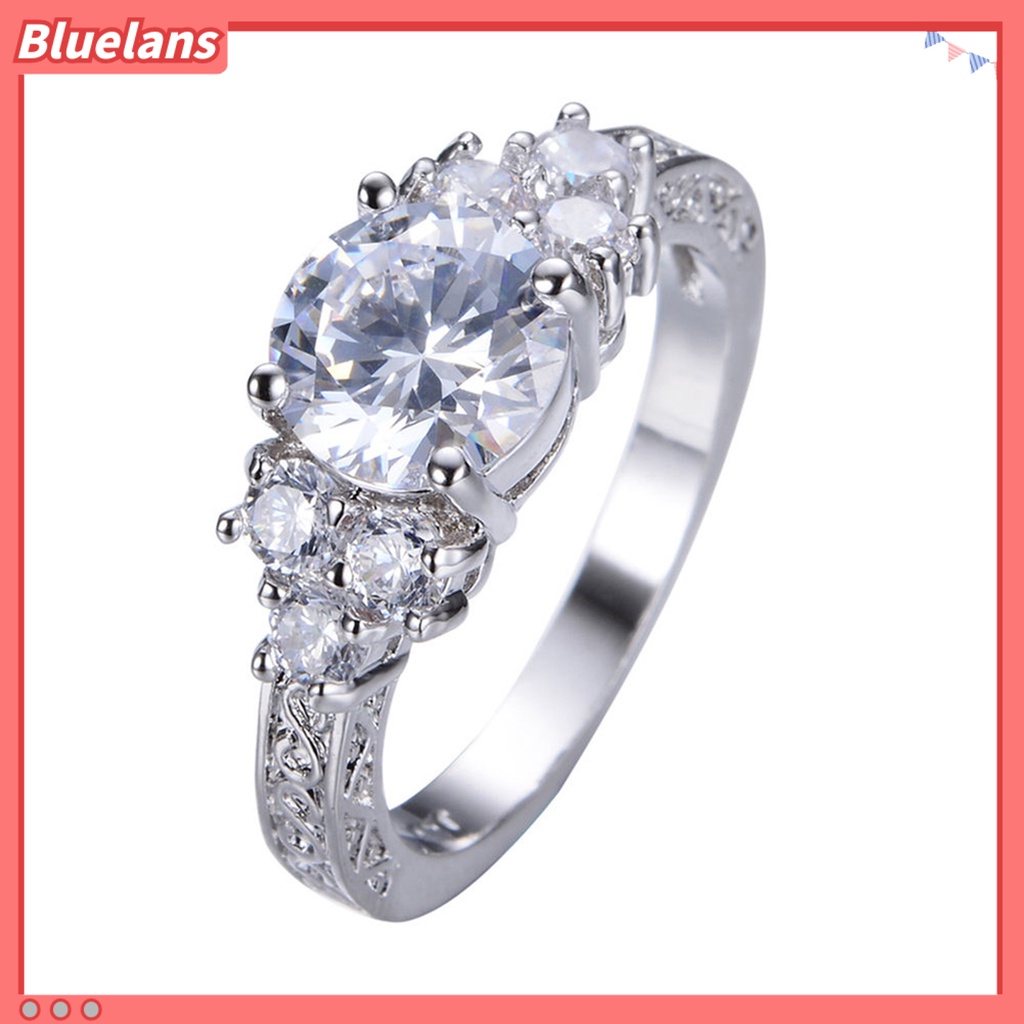 [BLS] Woman Ring Cincin Kawin Cupronickel Mengkilap Tahan Luntur Untuk Pernikahan