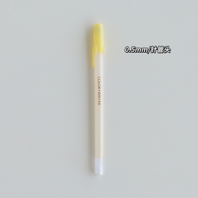 0.5mm Warna-Warni Gel Pen Lucu Ins Gaya Siswa Tangan Digambar Catatan Gel Tinta Pulpen