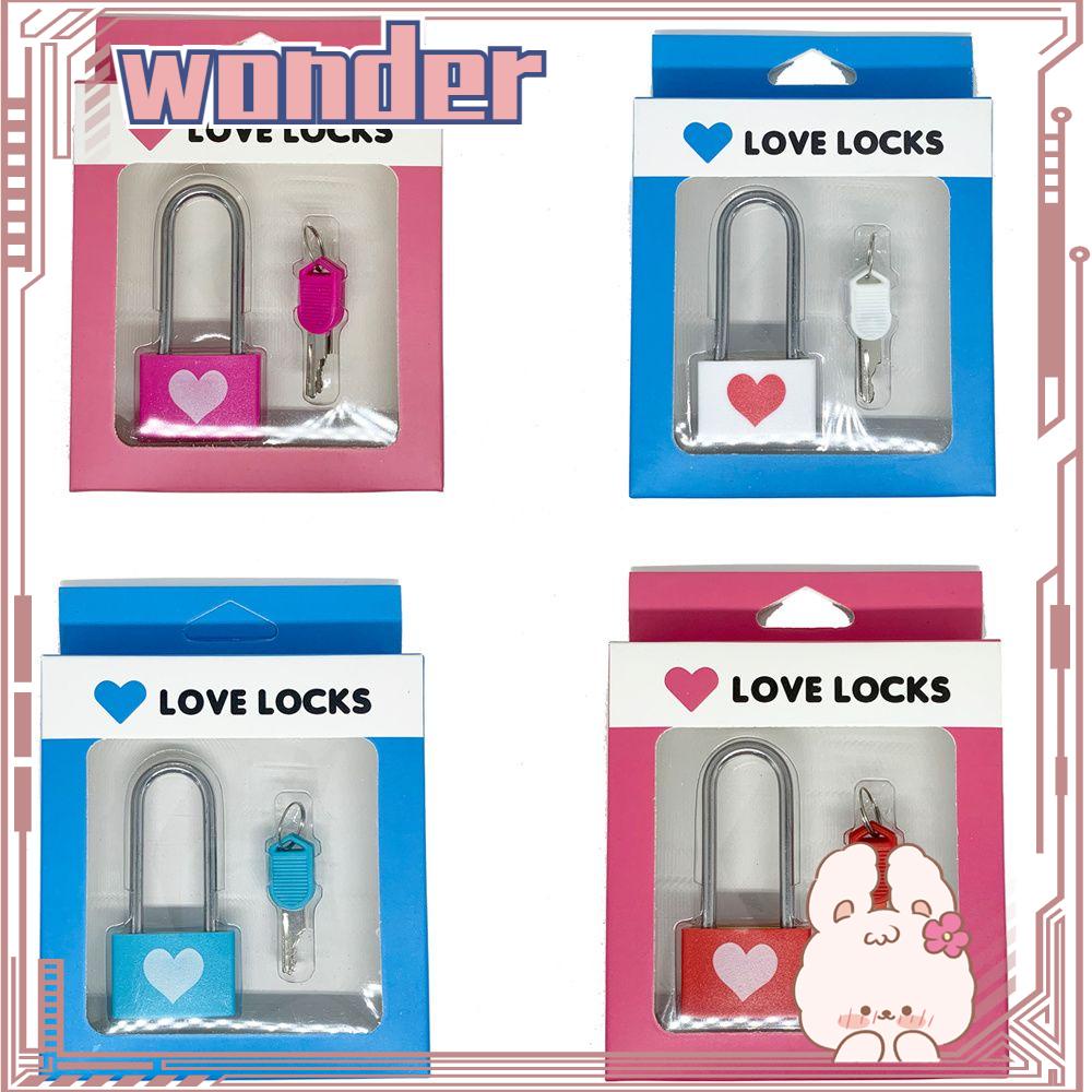 Wonder Gagang Panjang Couple Lock Locker ABS Gembok Anti Maling