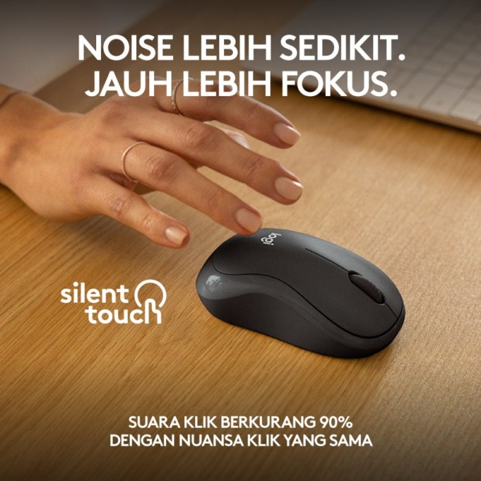 Logitech M240 Silent Bluetooth Mouse - Garansi Resmi 1 Tahun