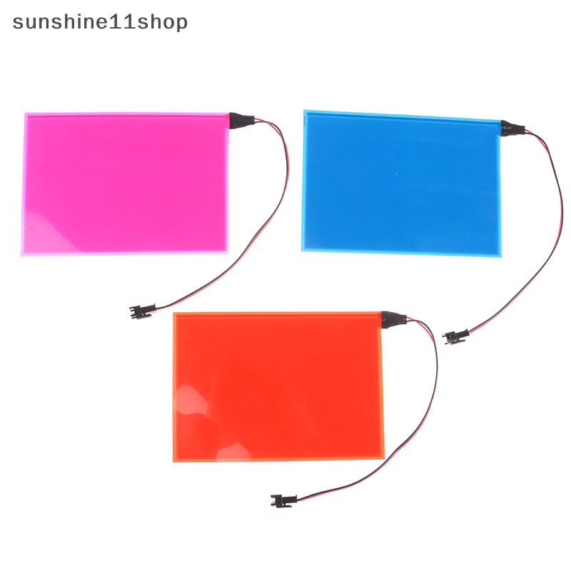 Sho Panel Backlight LED Glowing 15*13.5cm Lampu Panel Backlight LED Electroluminescent N