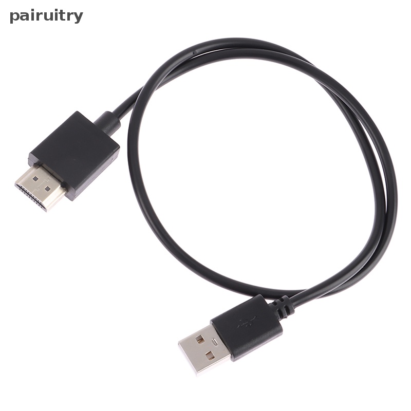 Kabel Convertor PRT 0.5M USB To HDMI-compatible, Qaoquda 1.5FT USB 2.0 Male To HDMI-compatible Male Charger Cable PRT