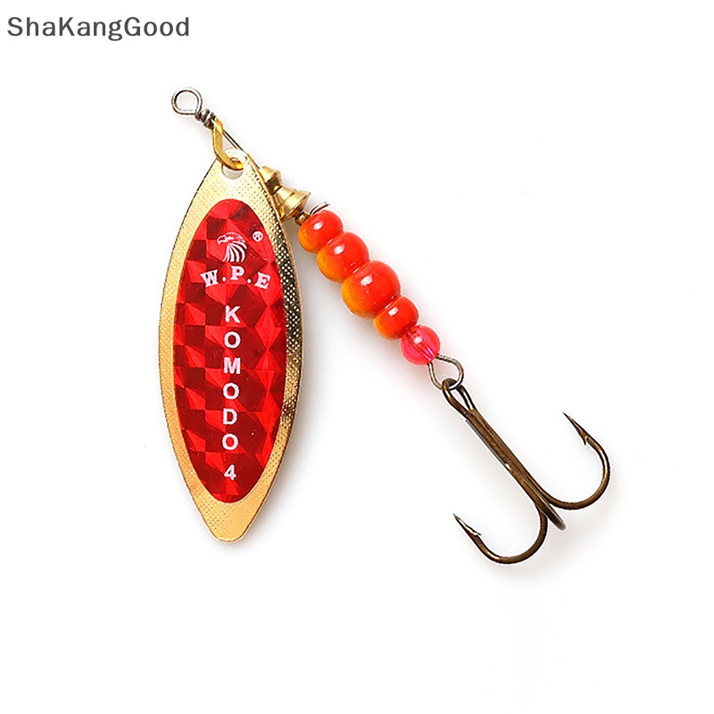 Skid Lure Umpan 12.6g 17.3g 27.2g Sendok Lures pike Metal Fishing Lure Bass Umpan Keras Dengan Kait SKK