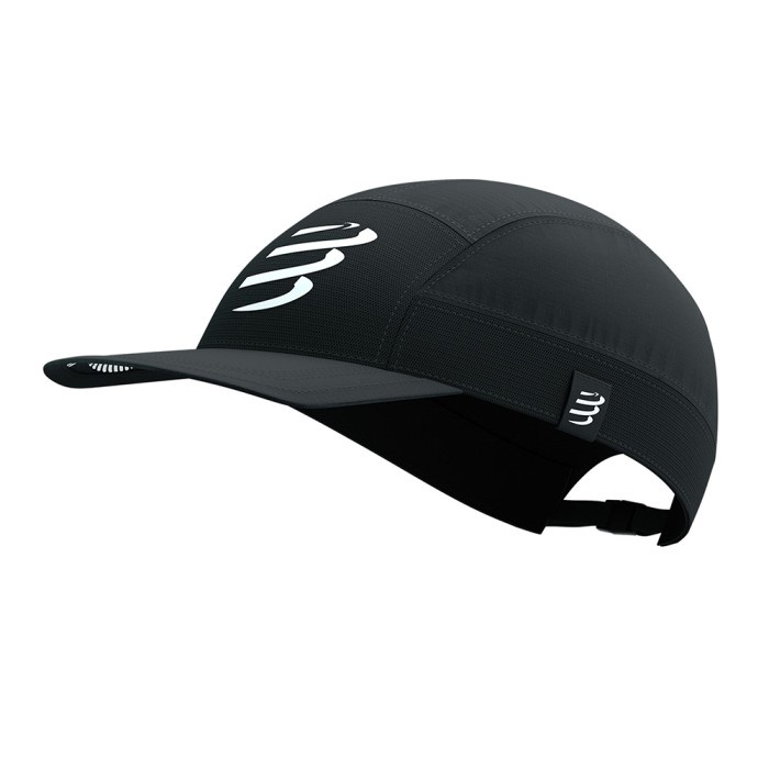 Compressport 5 Panel Light Cap - Black