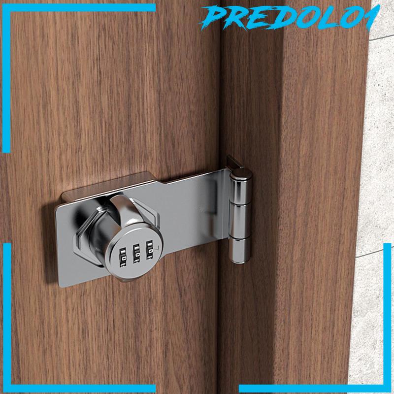 [Predolo1] Kunci Kombinasi 3digi Password Safety Lock File Cabinet Lock Bar Home