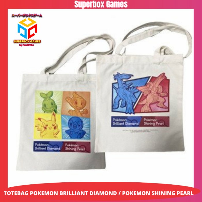

TERMURAH Nintendo Switch Tote Bag Pokemon Brilliant Diamond Shining Pearl