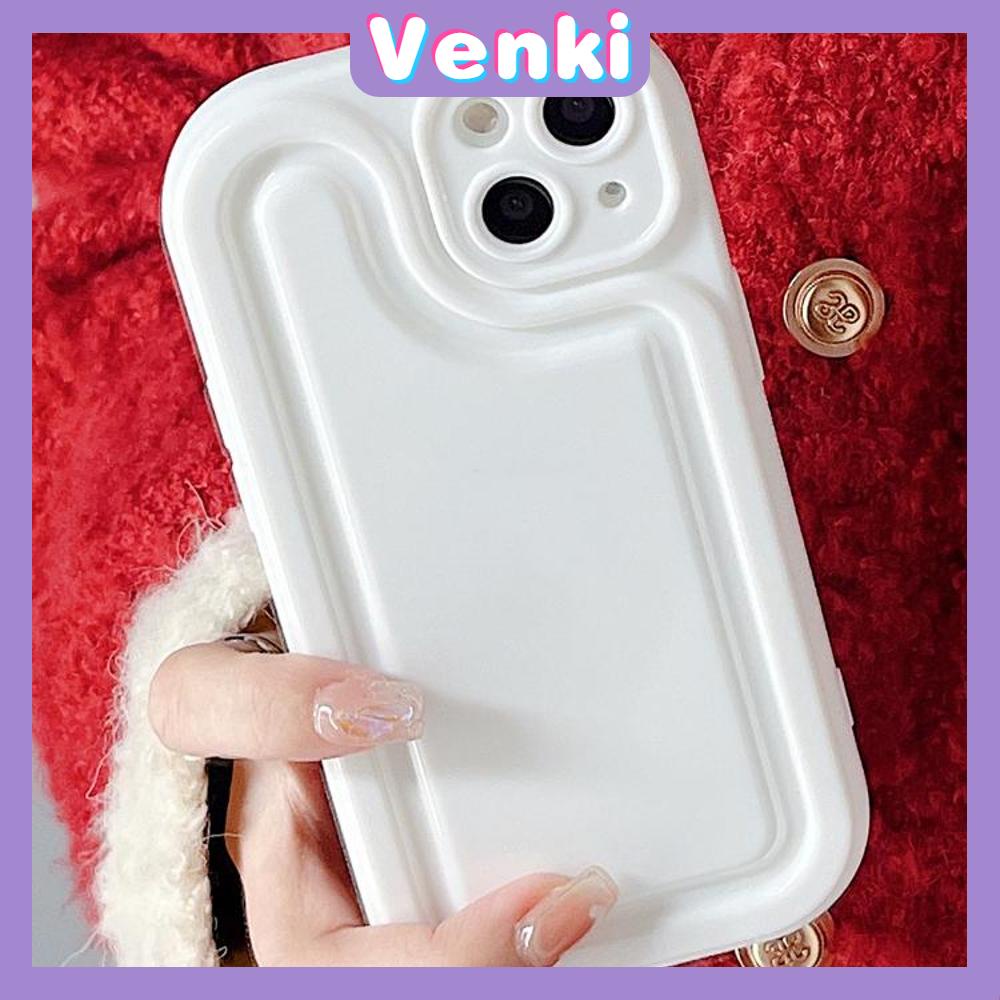 VENKI - Untuk iPhone 14 Pro Max iPhone Case Acrylic Hard Case Bening Case Airbag Tahan Guncangan Kamera Case Ungu Hitam Kompatibel dengan iPhone 13 Pro Max 12 Pro Max 11 Pro Max