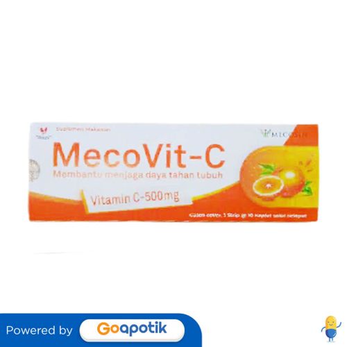 Mecovit-C 500 Mg Strip 10 Kaplet