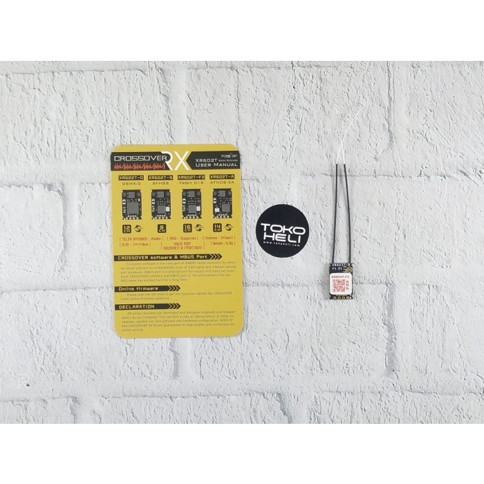 Crossover XR602T F2 Frsky D16 SBUS FPORT RSSI Full Range Receiver RX