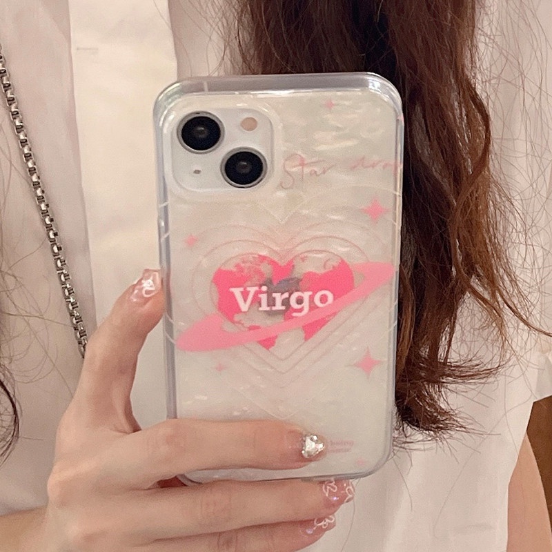 Ins Gaya Cocok Untuk iPhone 14 Pro Max Casing Ponsel iPhone Double-layer Dicetak Pola Hati Kompatibel Dengan Iphone13 13pro 13prm iPhone 11 11pro 14plus 12Pro Max Shockproof TPU Phone Case