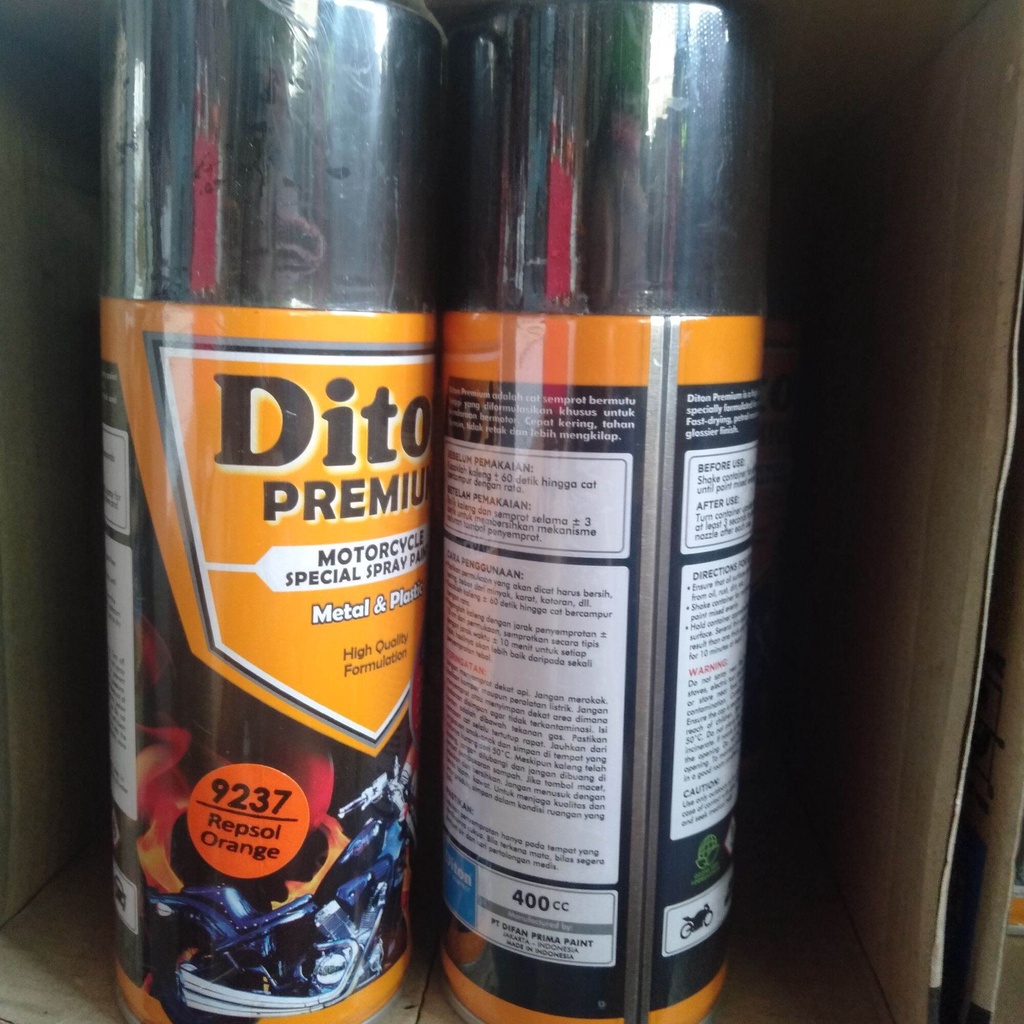 Pilok Pilox Cat Diton Premium Orange Repsol 9237 400cc Oren Repsol Cat Tahan Bensin cat semprot diton premium