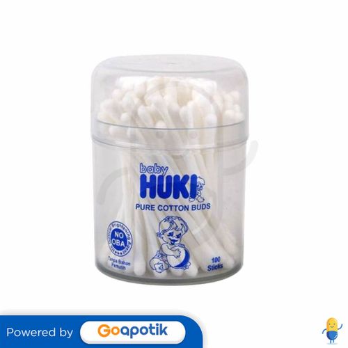 Huki Cotton Bud Ci0012 Pot 100 Pcs