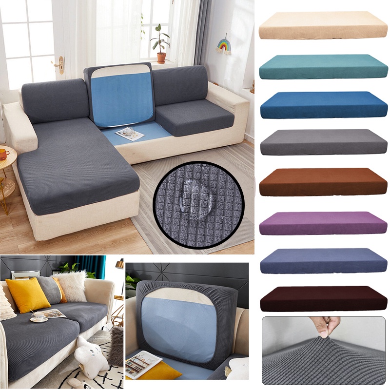 Anti Air Sarung Sofa / Sarung Jok Dudukan Sofa 1 2 3 Seater Elastis Waterproof Seater Cover Bisa Dic