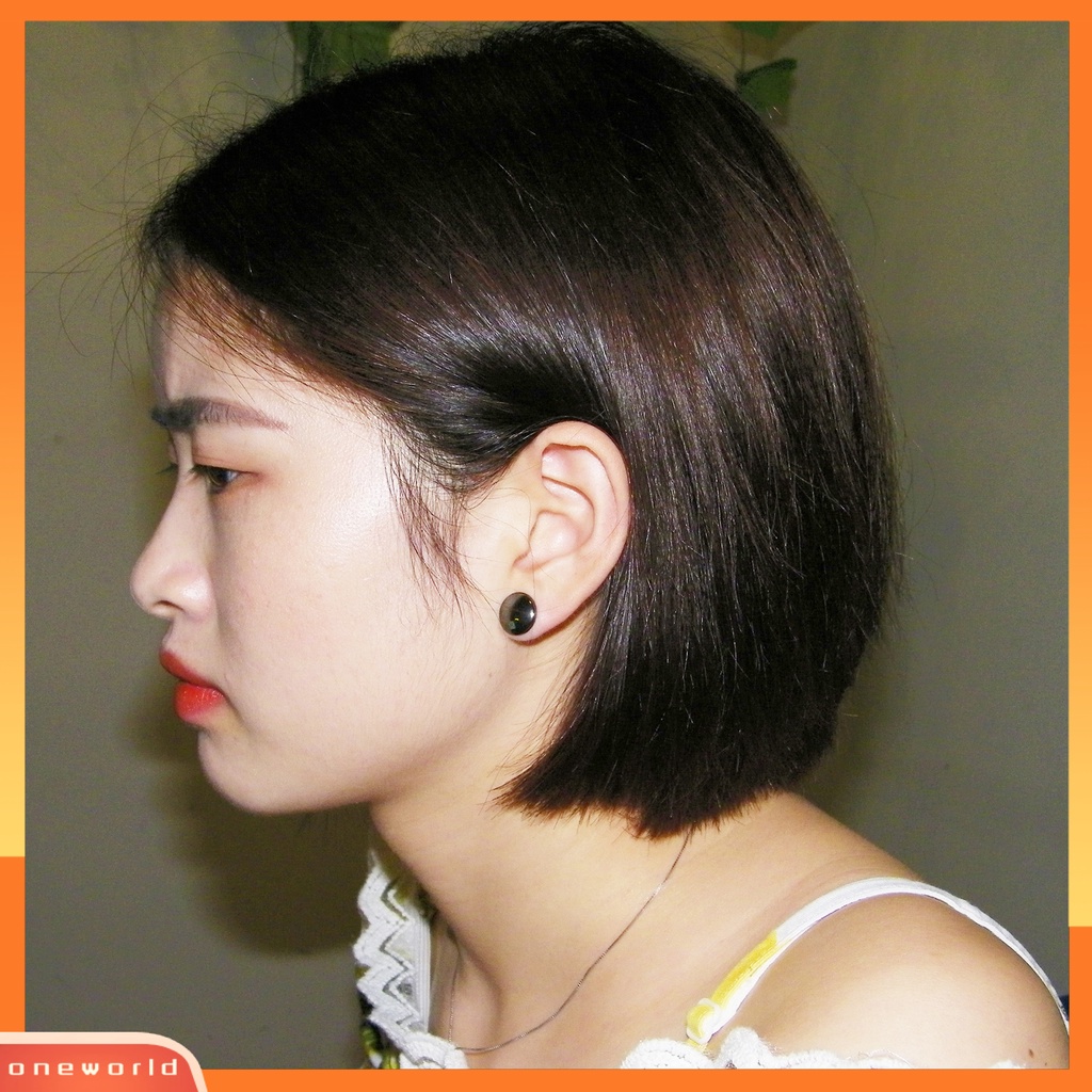 [WOD] 4pcs Unisex ic Slimming Akupunktur Merangsang Perhiasan Anting Pejantan Telinga