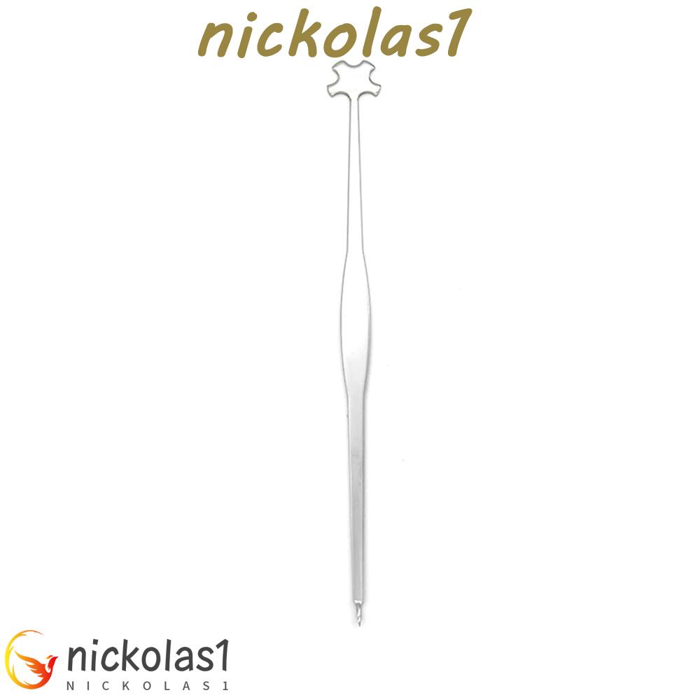 Nickolas1 Sound Post Setter Stainless Steel Violin Parts Column Hook Frets Hook Untuk Alat Menyesuaikan Biola Kuningan