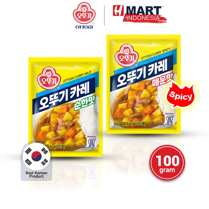 

Ottogi Curry Powder - Bumbu Kari Instan Asli Korea 100g