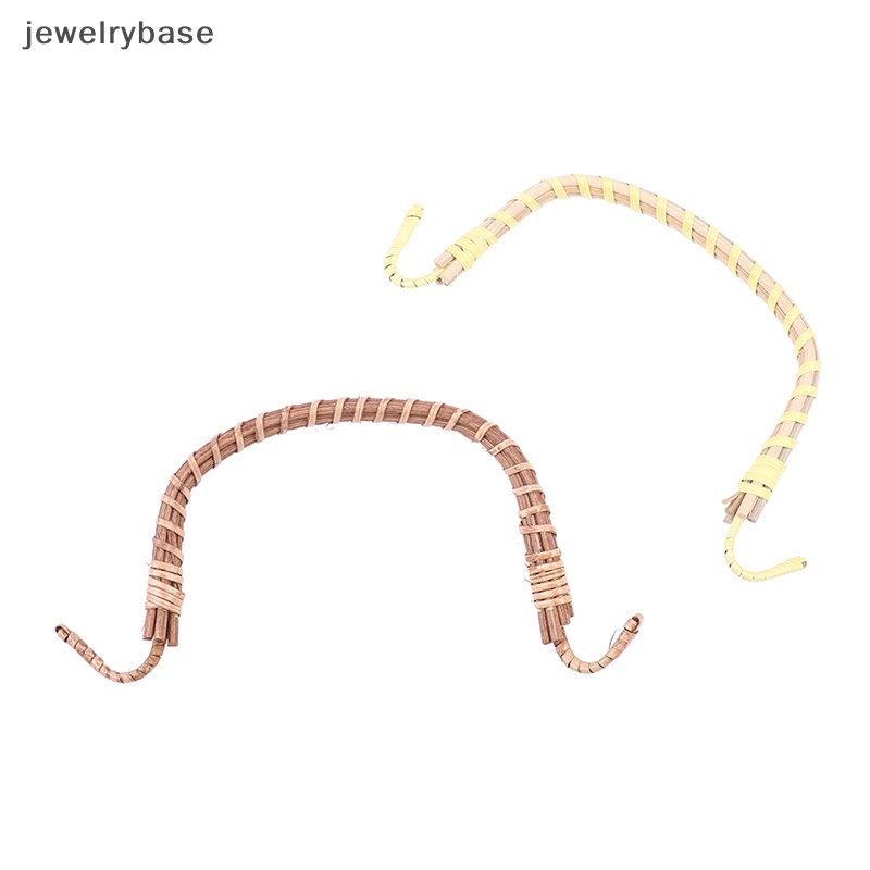[jewelrybase] 1pc Rotan Logam Teko Gagang DIY Pengganti Tea Set Kung Fu Perlengkapan Teh Butik