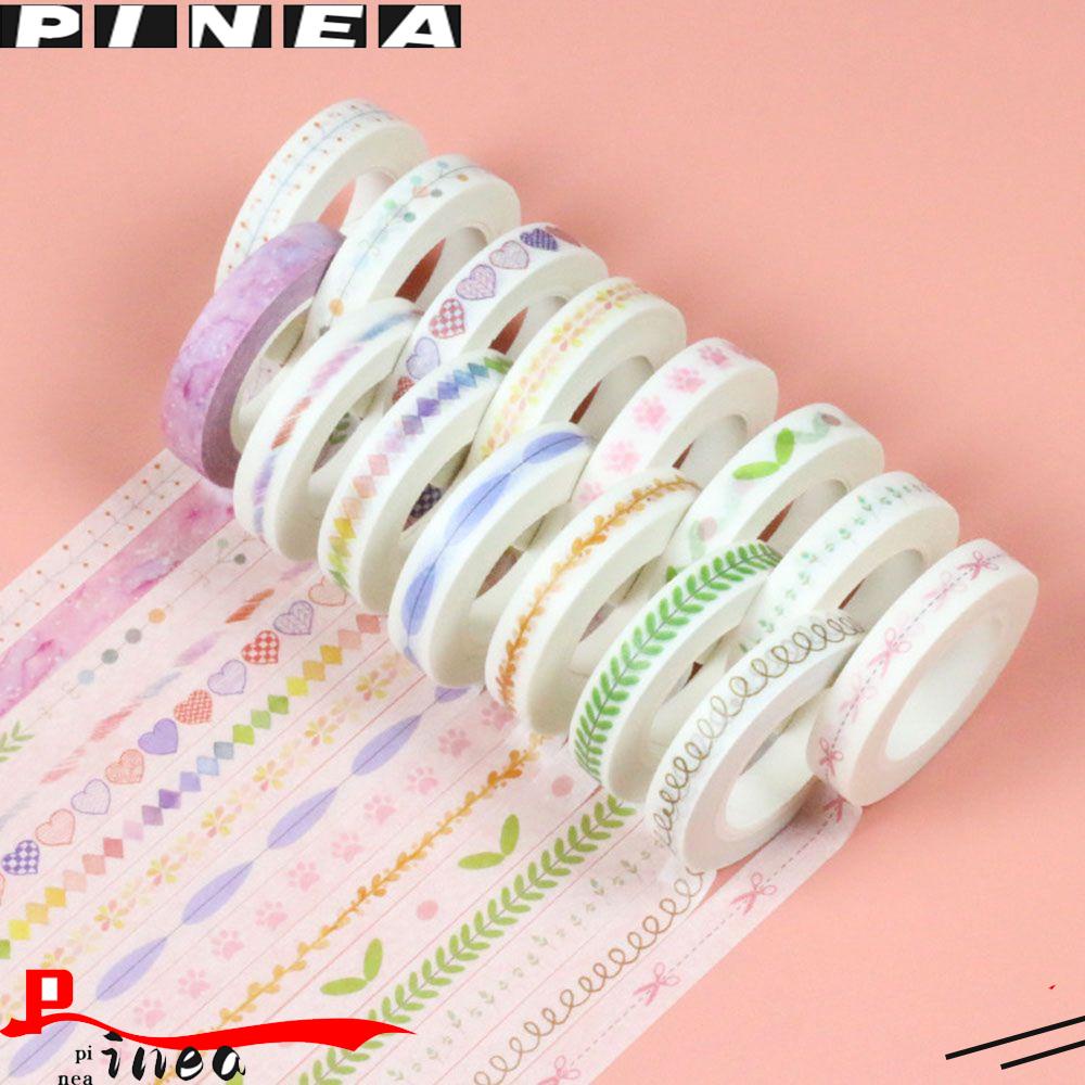 Nanas Washi Tape Perlengkapan Sekolah Perekat DIY Alat Tulis Dekoratif Kertas Lengket