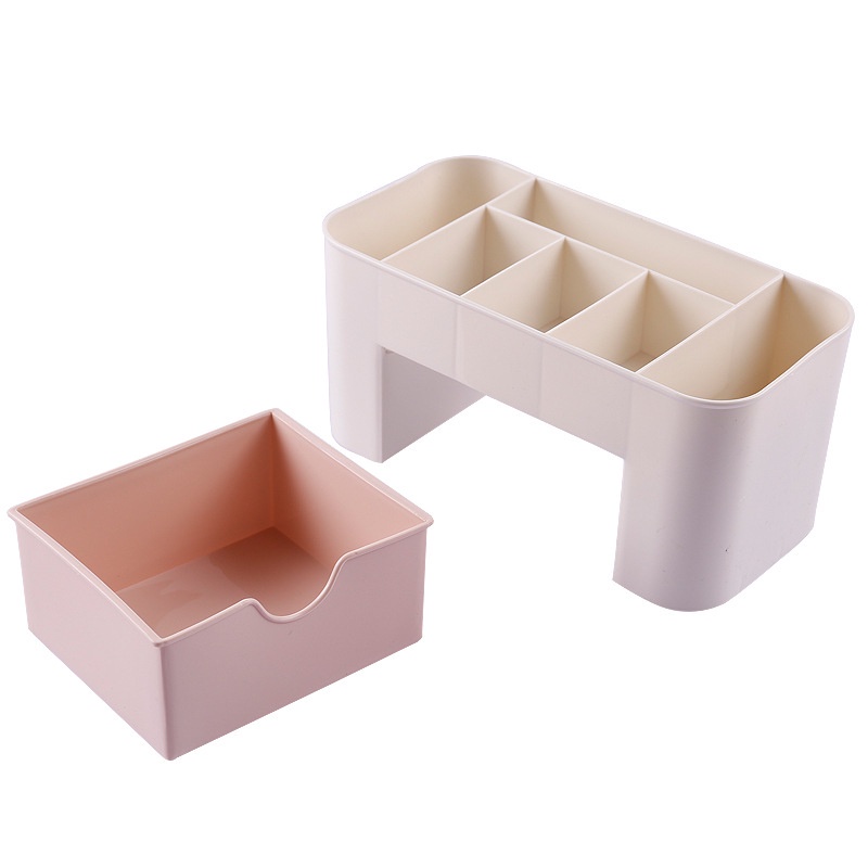 Rak Kosmetik Plastik Serbaguna / Rak Kosmetik Laci / Storage Box Organizer