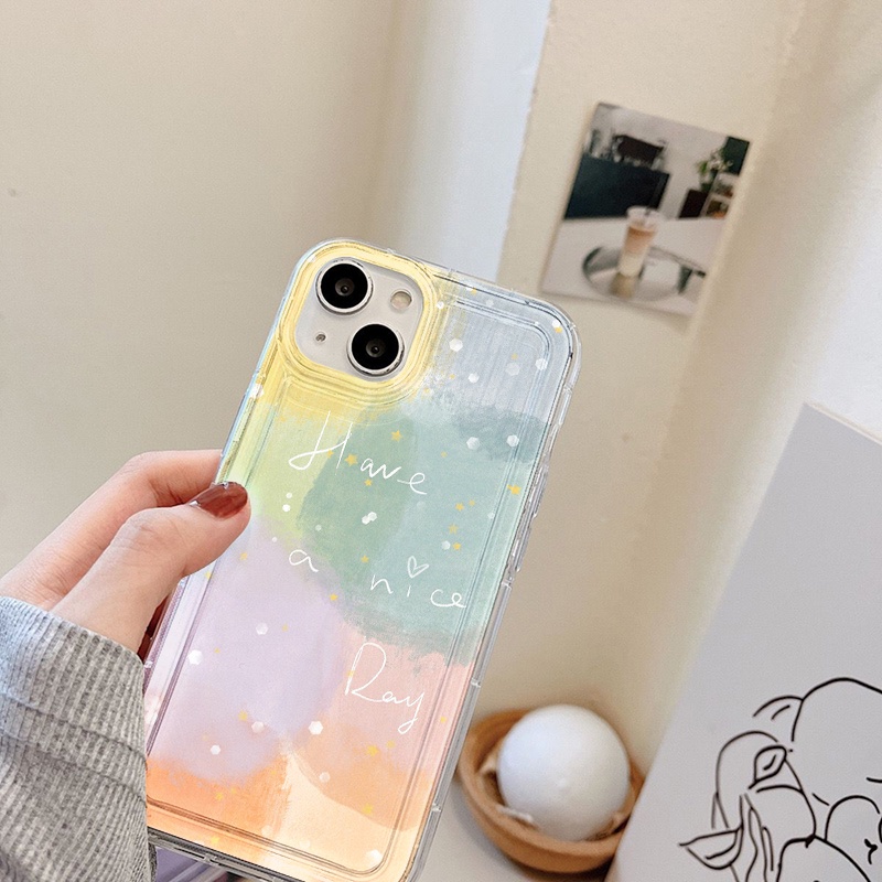 Casing Warna Gradasi Untuk Vivo Y11 Y12 Y15 Y17 Y12S Y12A Y20 Y20S Y21 Y21A Y21G Y21S Y33 Y33S Y33T Y3S Y90 Y91 Y91C Y91i Y95 Y70 Y1S V21 V255G X8 Lite Airbag Shockproof Cover