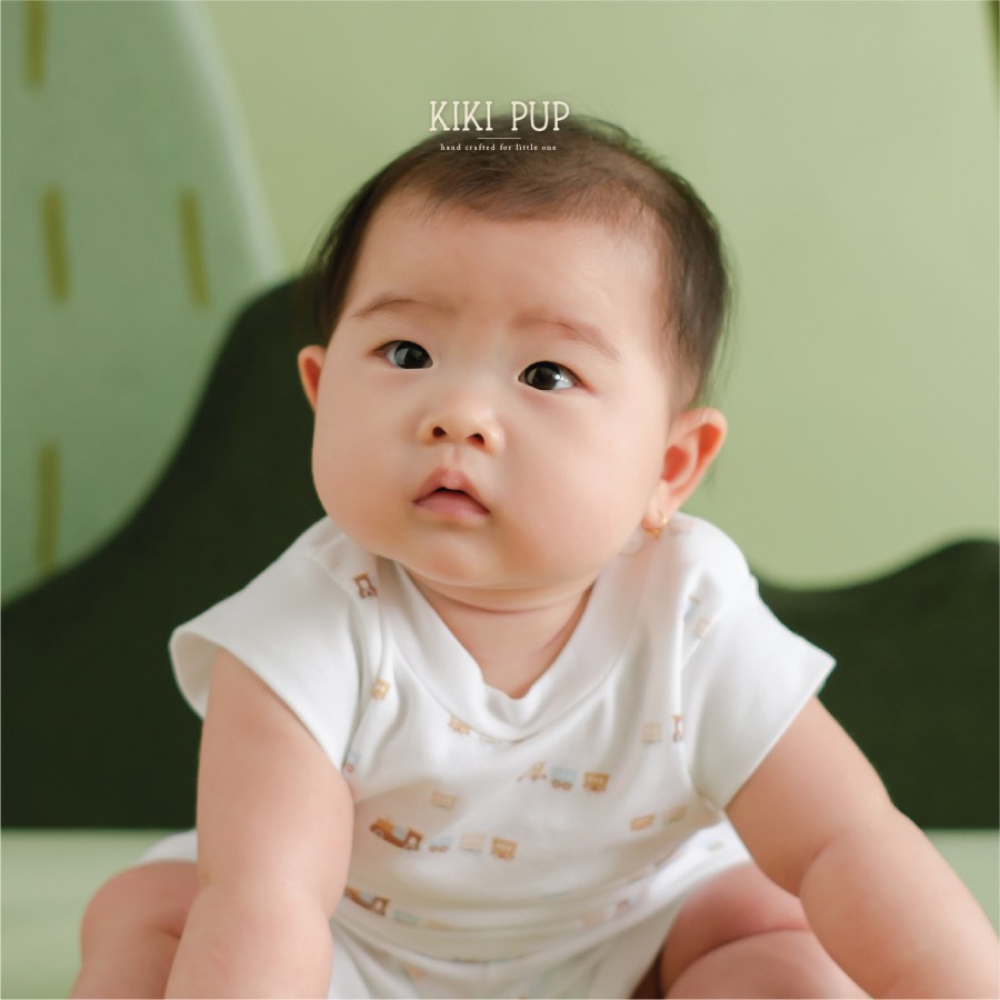 Kiki Pup -  Stali Long Set | Setelan Baju Bayi