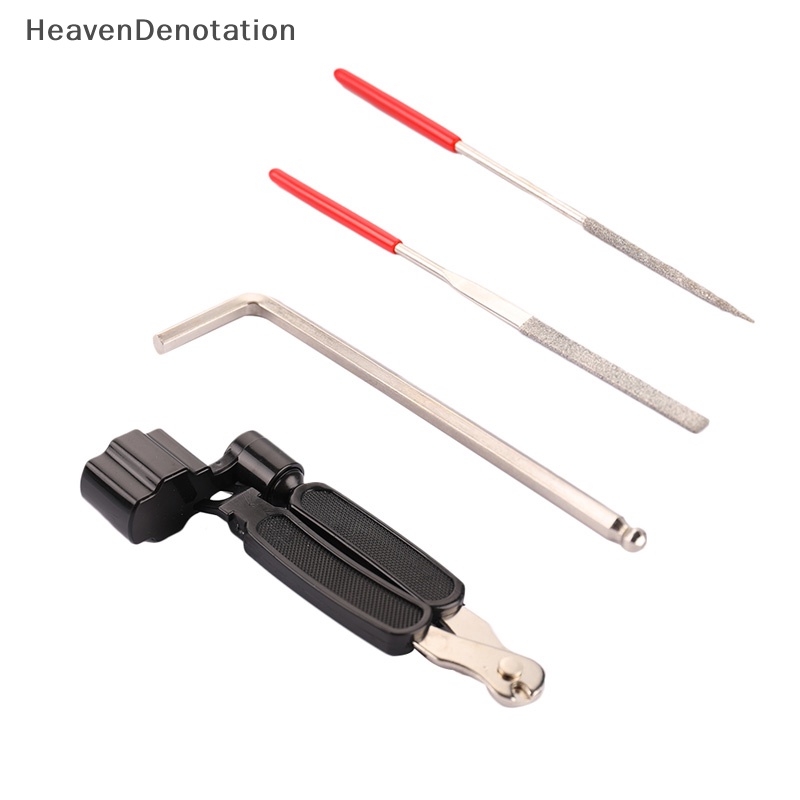 [HeavenDenotation] 1set Kit Alat Pemeliharaan Reparasi String Action Ruler Alat Ukur HDV