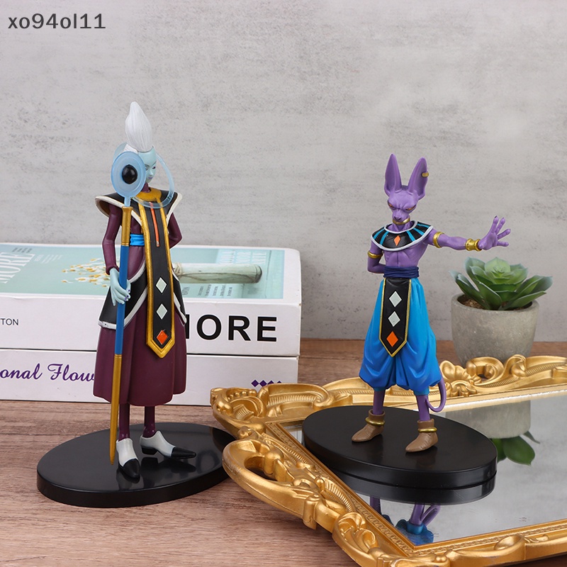 Xo Anime Dragon Ball Z Beerus Figure Gods Of Destruction Dxf Whis Beerus 20cm Figure Figurine Patung PVC Model Koleksi Mainan Gif OL