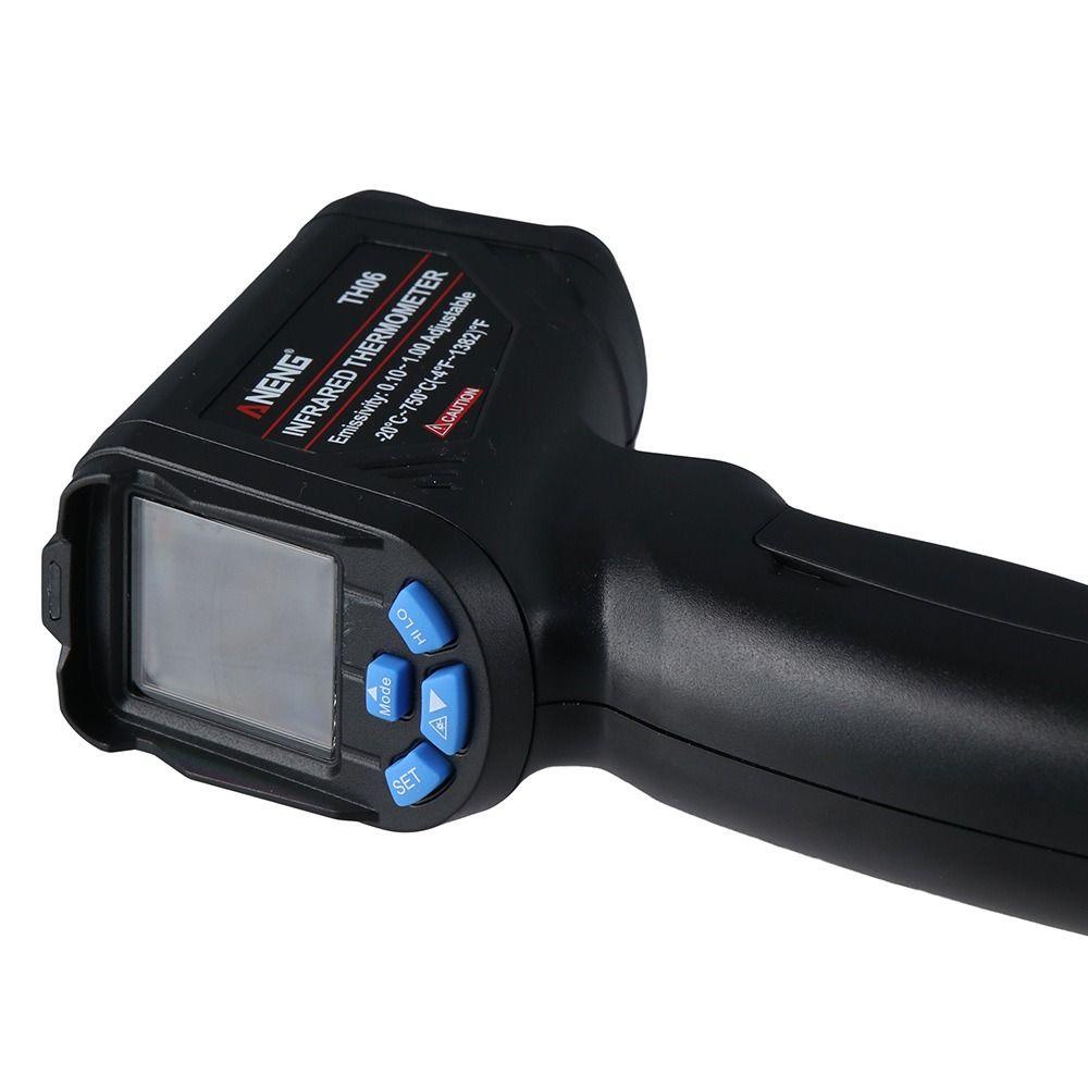 TOP Termometer Infrared Digital Untuk Masak Dapur BBQ Makanan Adjustable Bukan Untuk Manusia Non Kontak -58℉~1382℉(-50℃~750℃)